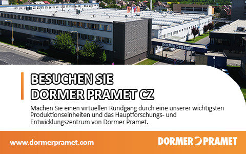 Dormer Pramet erweitert Produktionsstätte in der Tschechischen Republik